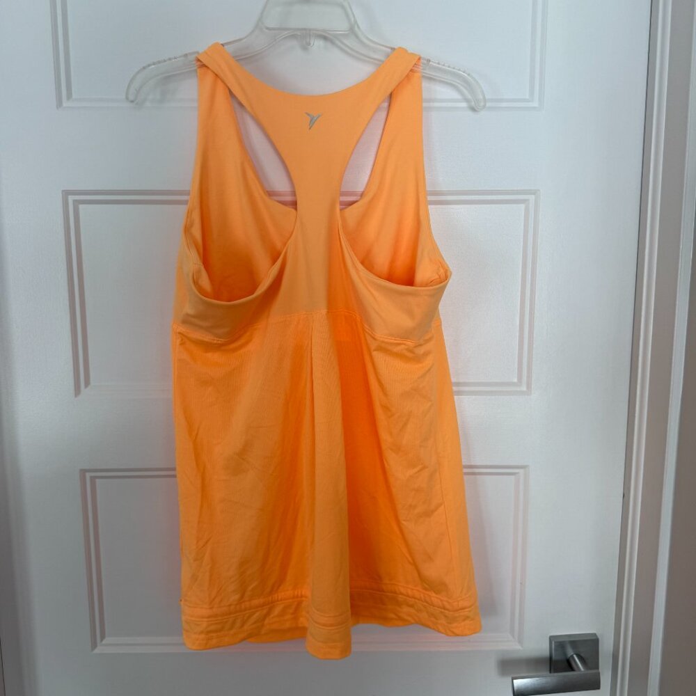 Active by Old Navy - Orange Racerback Tank Top - XL